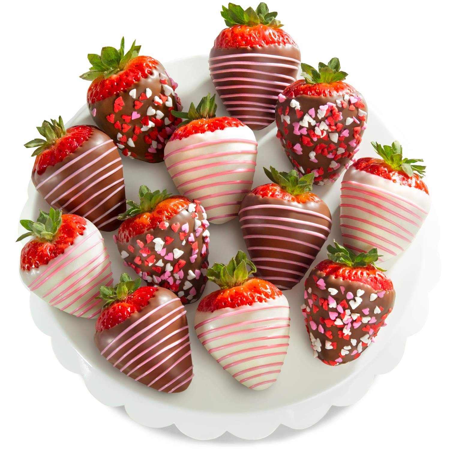 Gourmet Chocolate Dipped Strawberry Gift Box – 12 Love Berries for Any Occasion