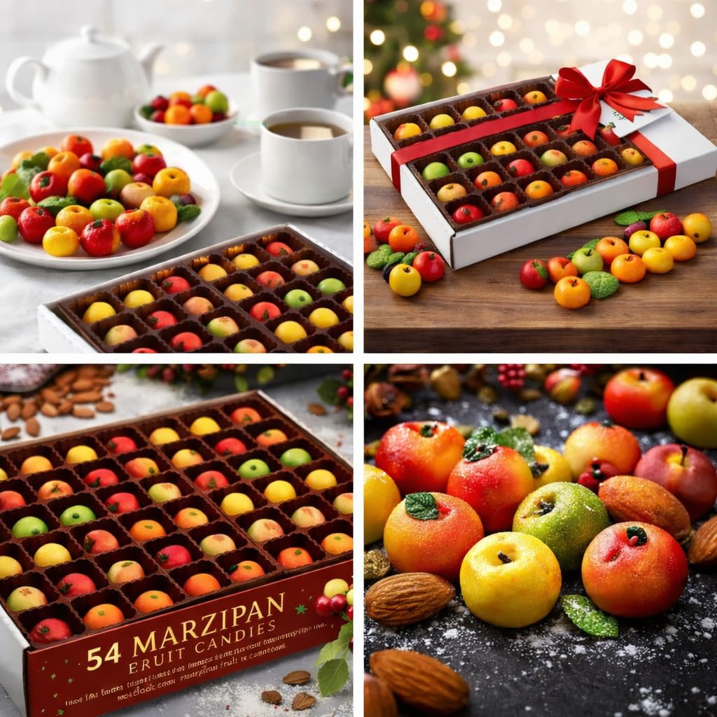 54 Piece Assorted Fruit Box Tray Net Weight 25 Oz