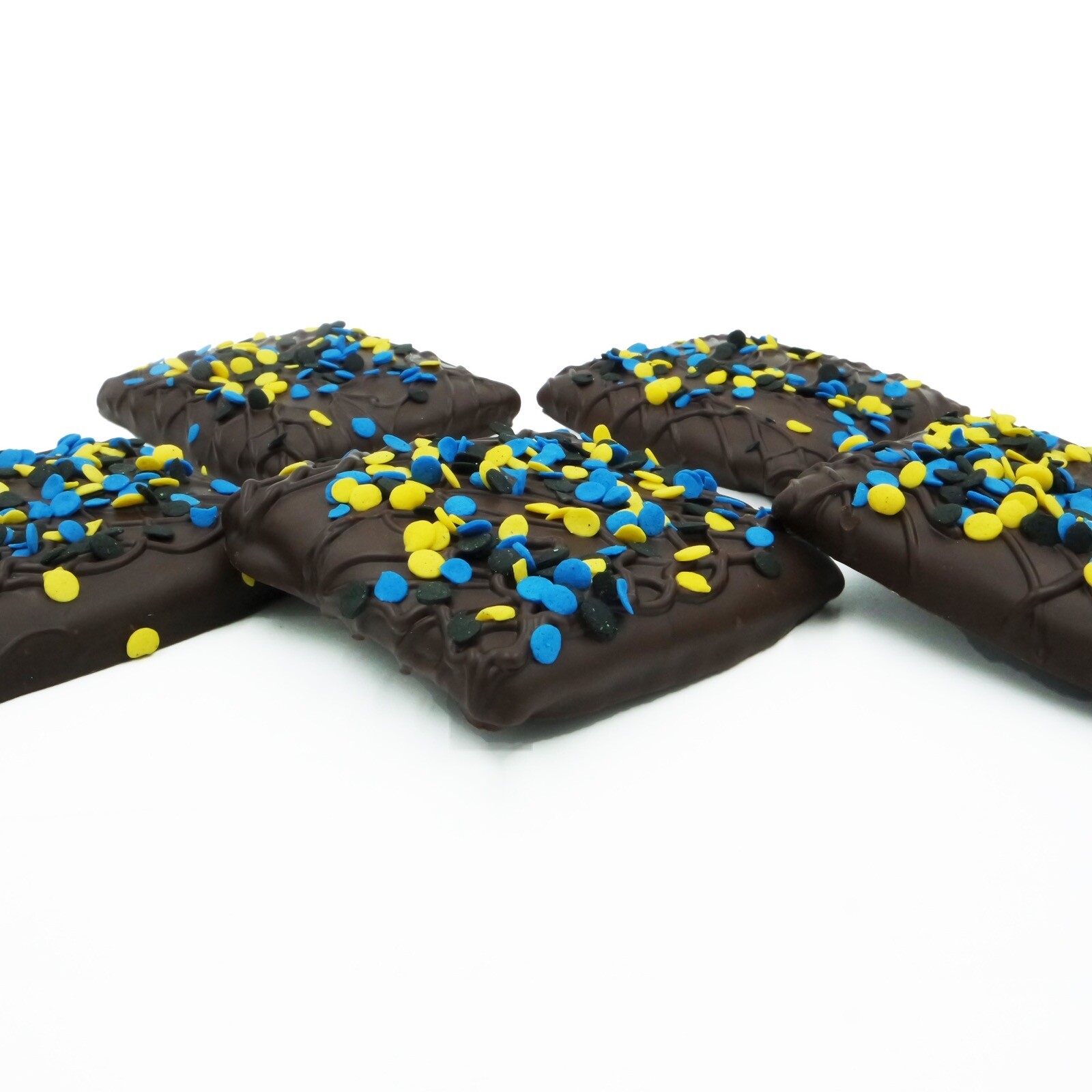 Philadelphia Candies Congratulations Graham Crackers Dark Chocolate Covered 6 oz