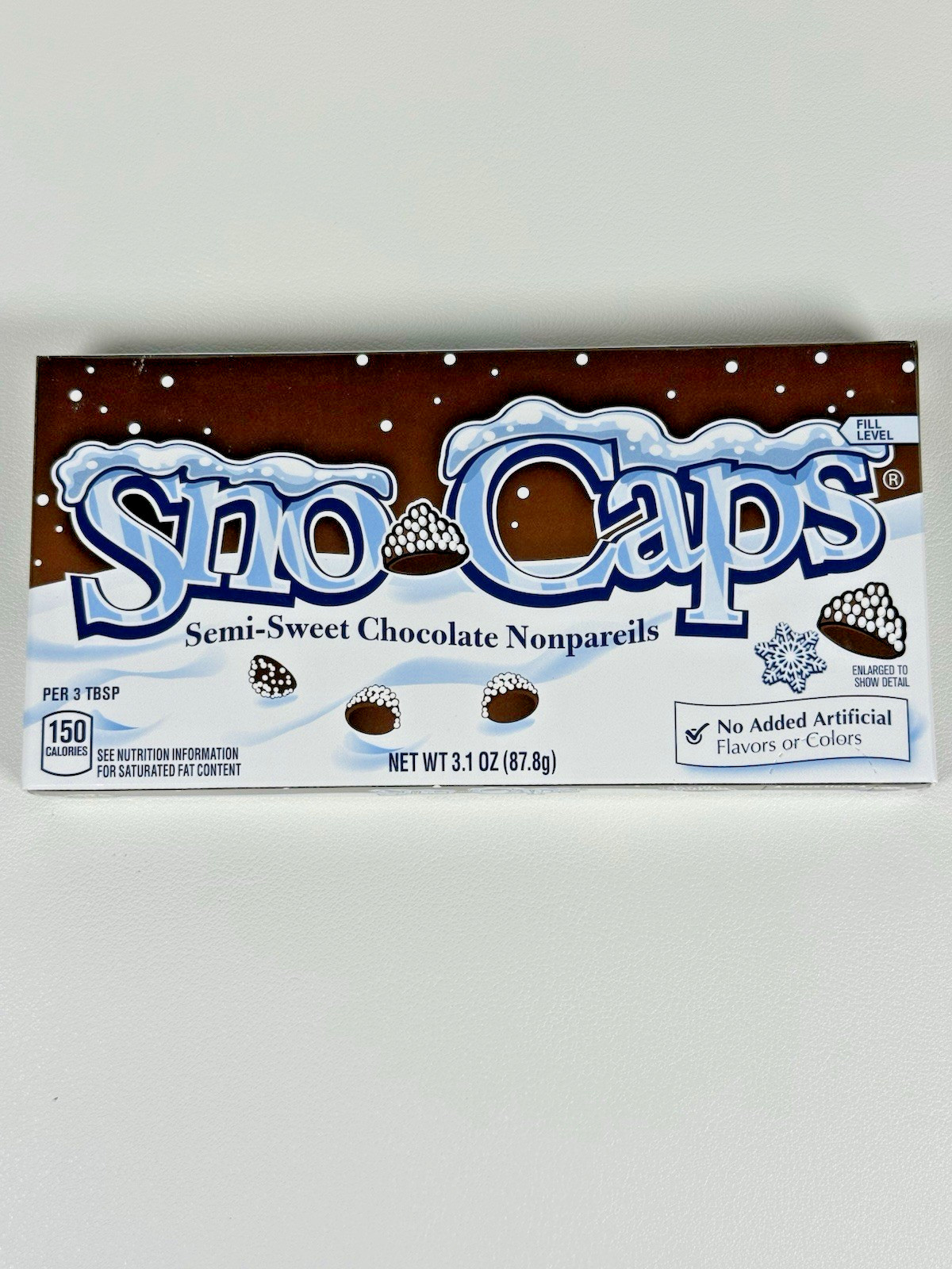 🍫 Nestle Sno Caps Semi-Sweet Chocolate Nonpareils, 3.1-oz. Theater Box Candy