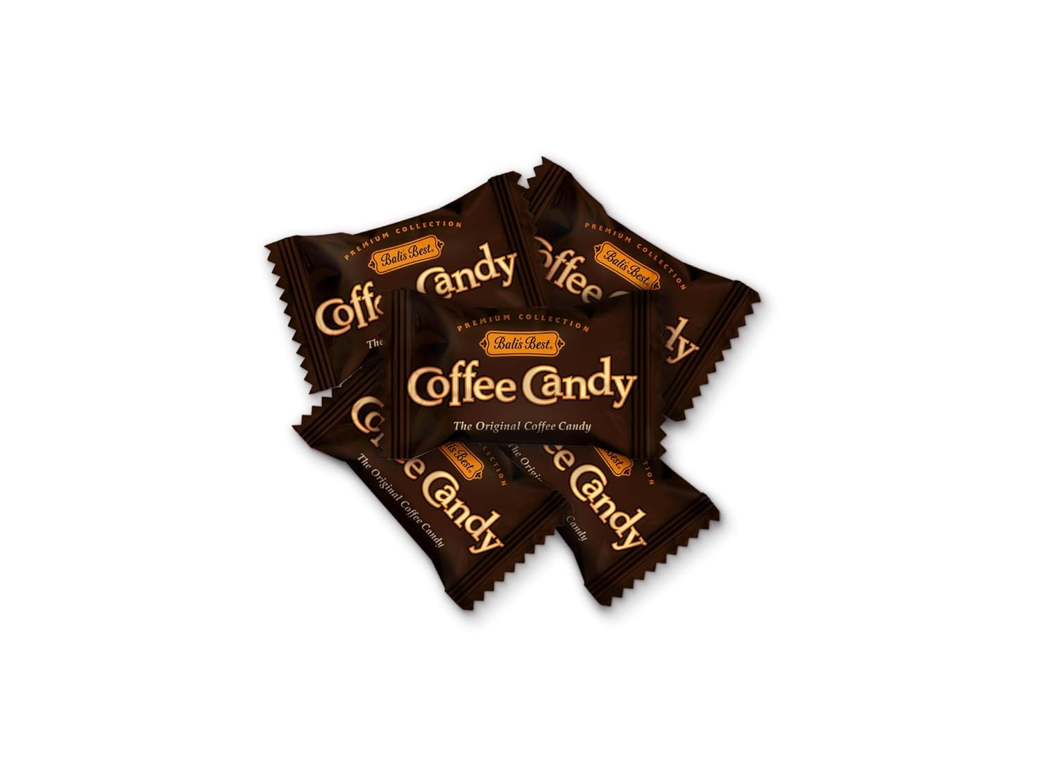 Coffee Candy, 1 Pound Jar, Individually Wrapped Hard Candy, Made with Real Su…