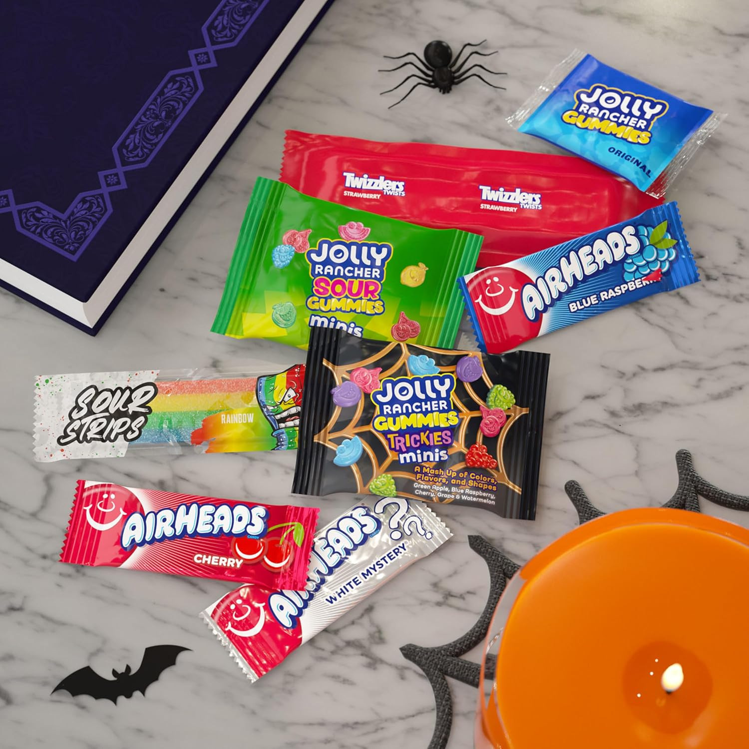 Hershey Assorted Fruit Flavored, Halloween Candy Variety Bag, 24.39 Oz (70 Piece