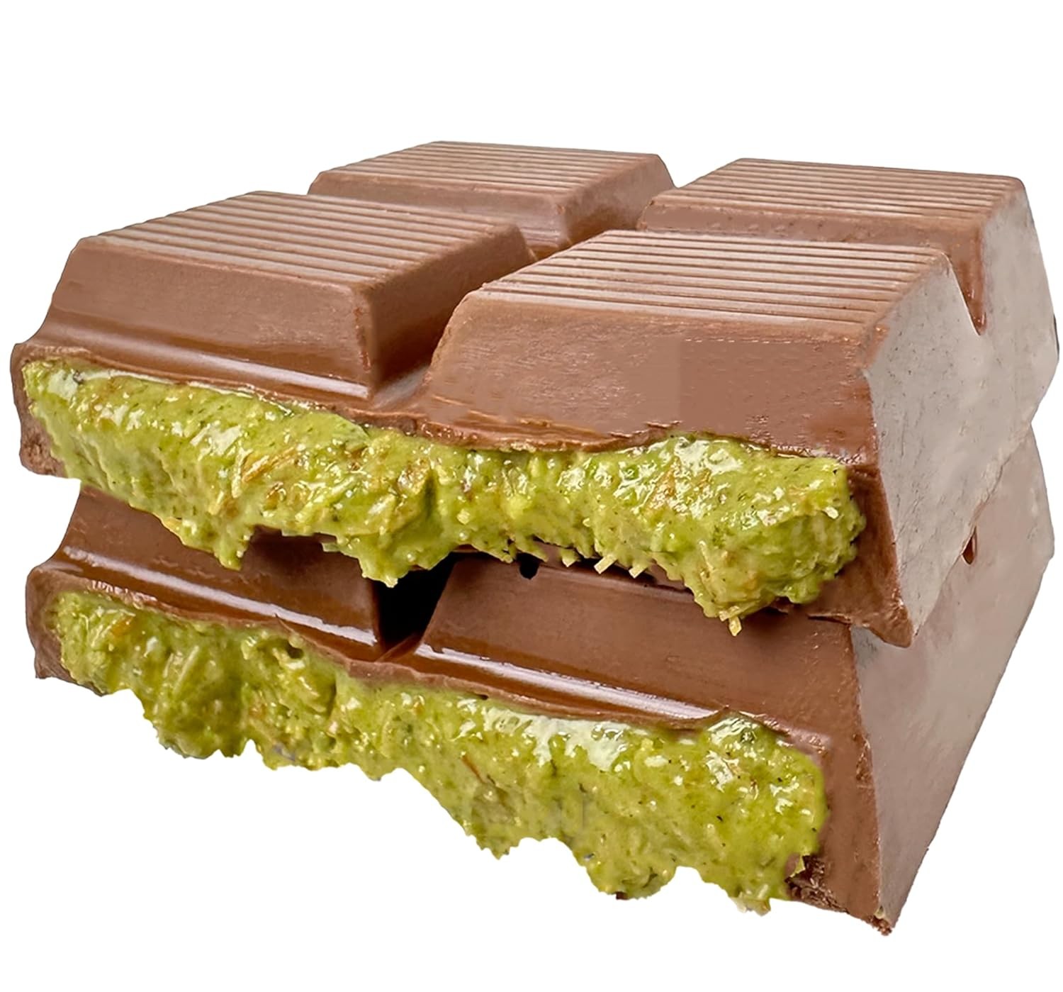 Dubai Chocolate Kunafa Pistachio, 200 gr (The Original), Daily Fresh Pack of 20