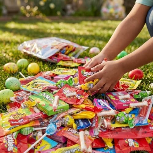 Easter Candy Mix Variety Pack 2 Lbs – Assorted Individually Wrapped Treats for P