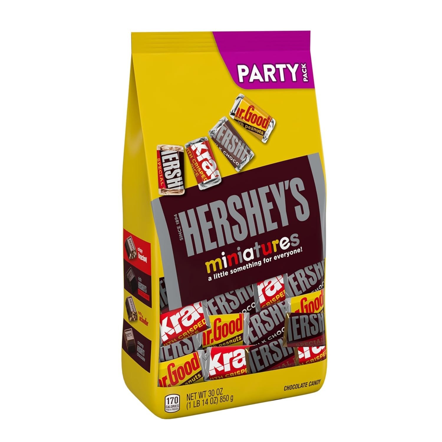 Miniatures Assorted Chocolate Candy Bulk Variety Party Pack, 30 oz