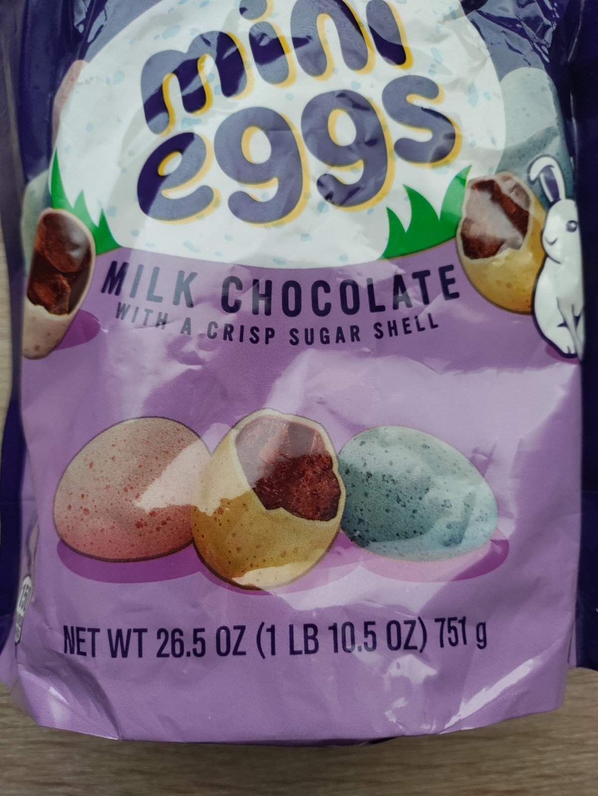 (5-PK) Cadbury Mini Eggs Milk Chocolate w/ Crisp Sugar Shell 26.5 oz BB: 05/2027