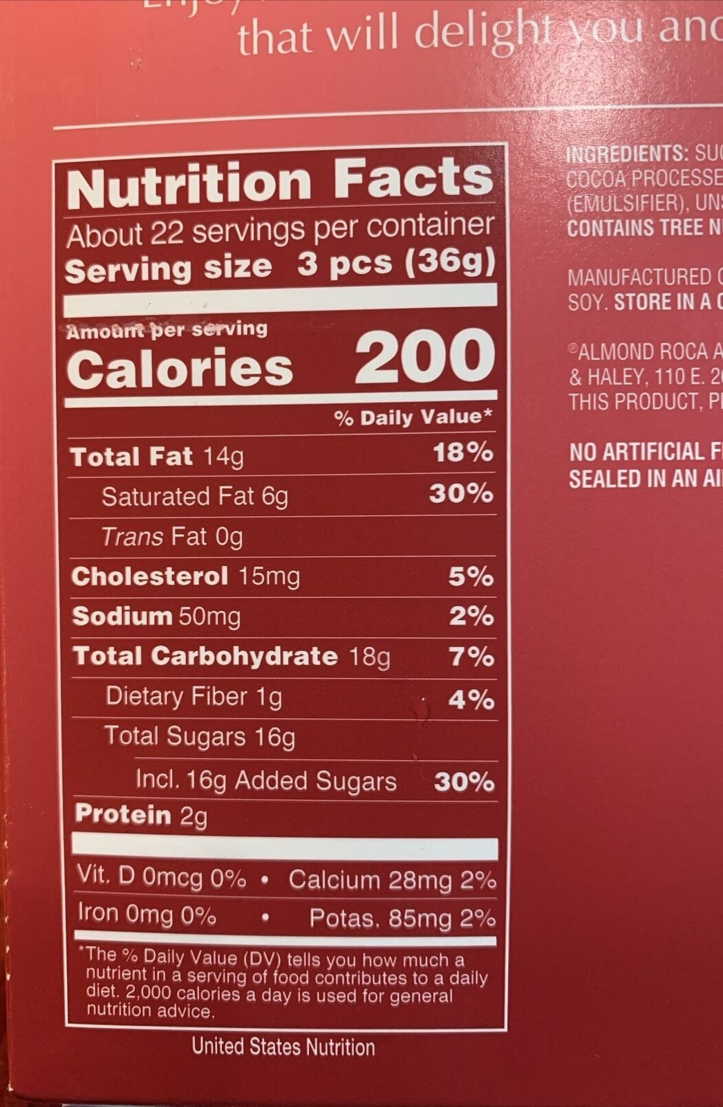 (2) COSTCO SiZe Brown & Haley Original ALMOND ROCA Buttercrunch Toffee BB 4/2027