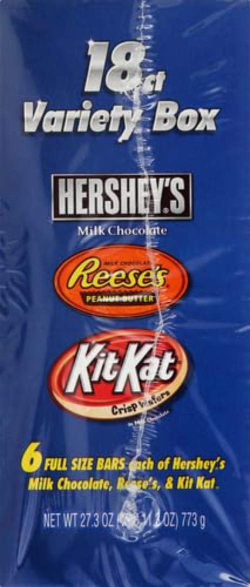 Assorted Milk Chocolate Bars – 36 Count