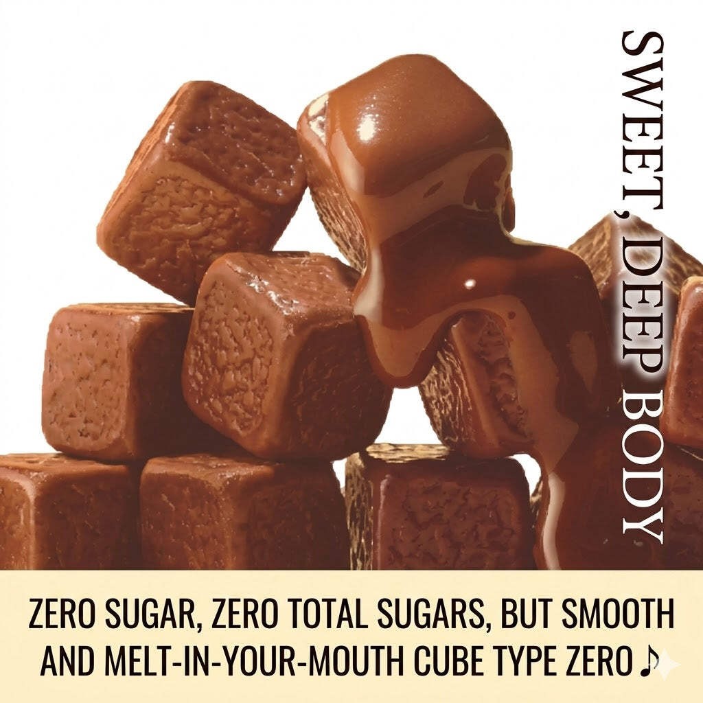 Lotte Zero Sugar Free Cube Chocolate 40g Pouch Japanese Keto Friendly Snack