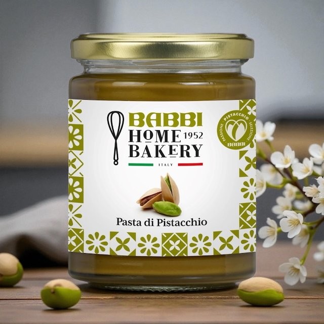 Babbi Home Bakery Pistachio Paste – 8.8oz