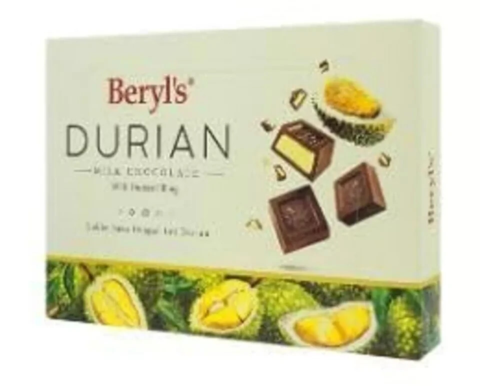 Generic Beryl’s Snow Flower Durian With Milk Chocolate 150g FREE SHIPPING