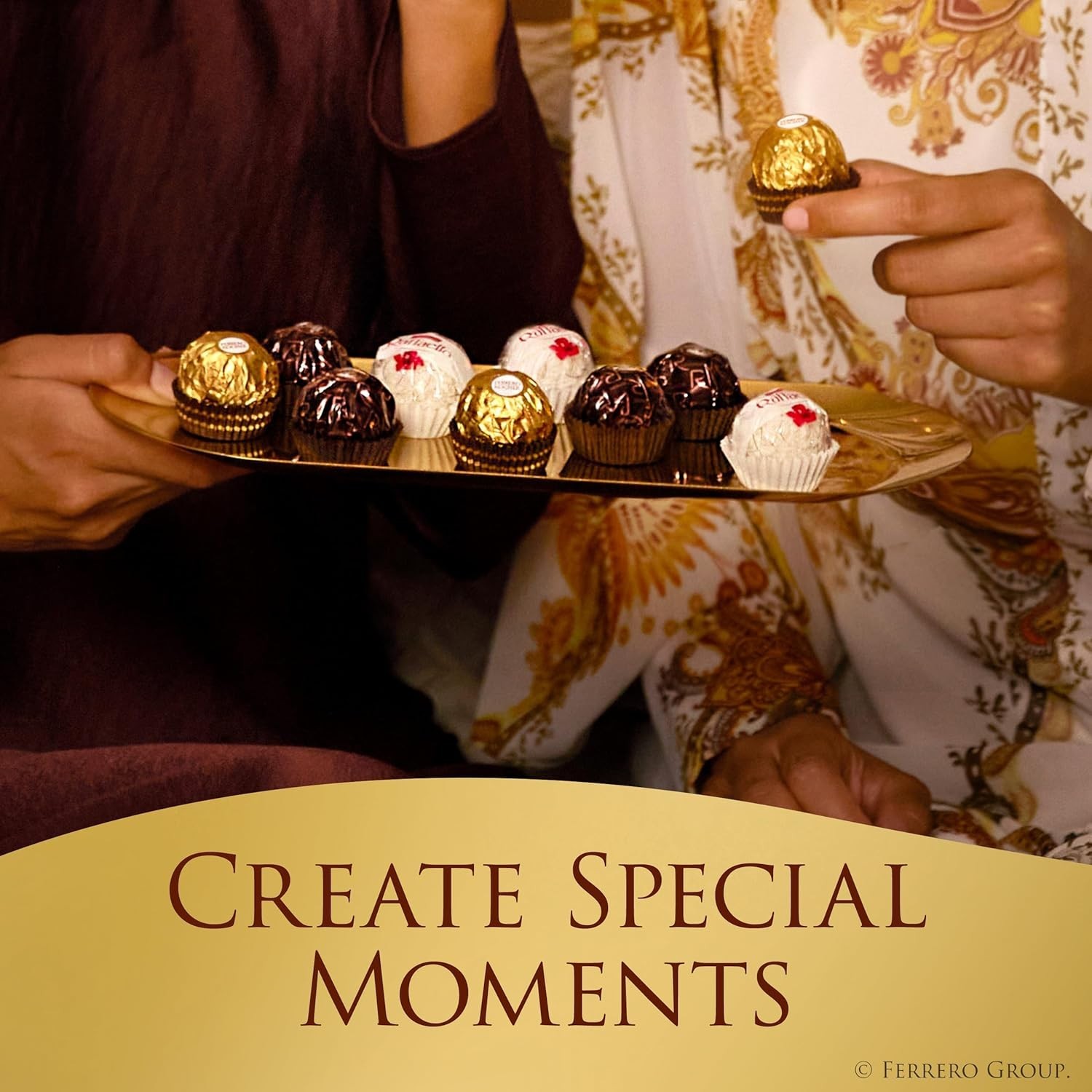Elegant Assorted Chocolate Box: 24 Fine Hazelnut and Coconut Confections, 9.1 oz