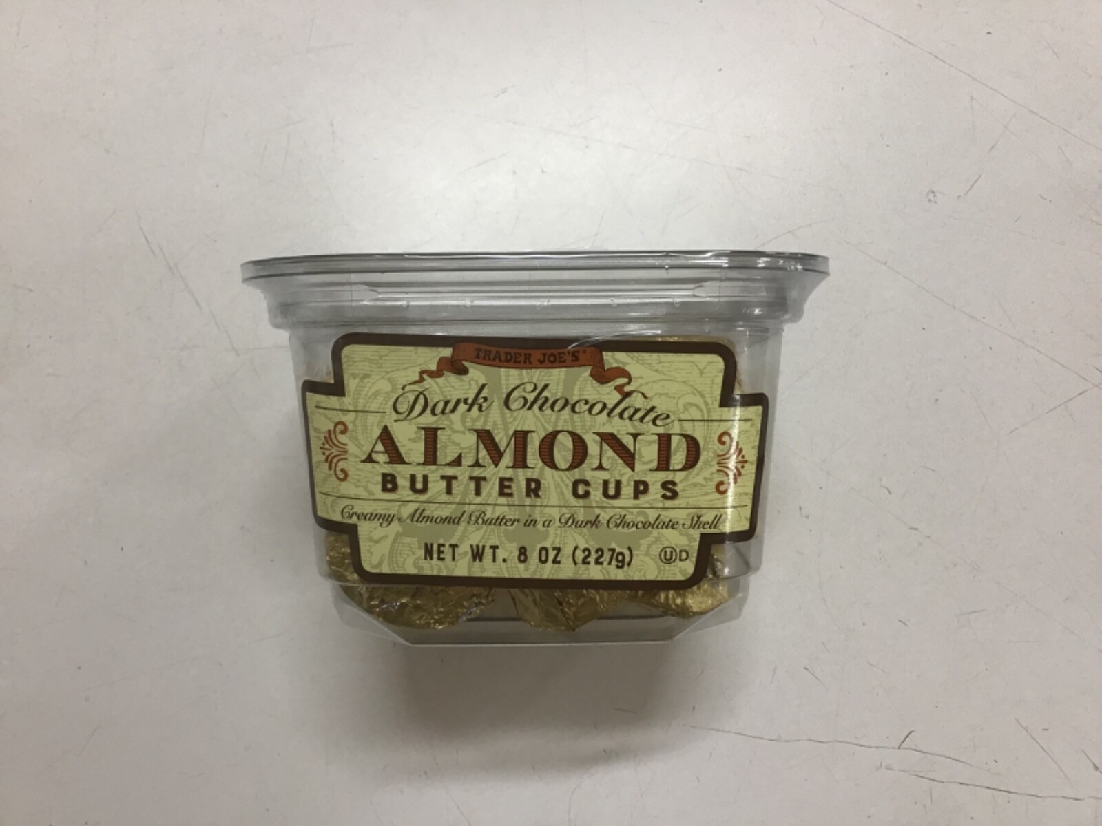 Trader Joe’s Dark Chocolate Almond Butter Cups 8oz 227g (pack of 2)