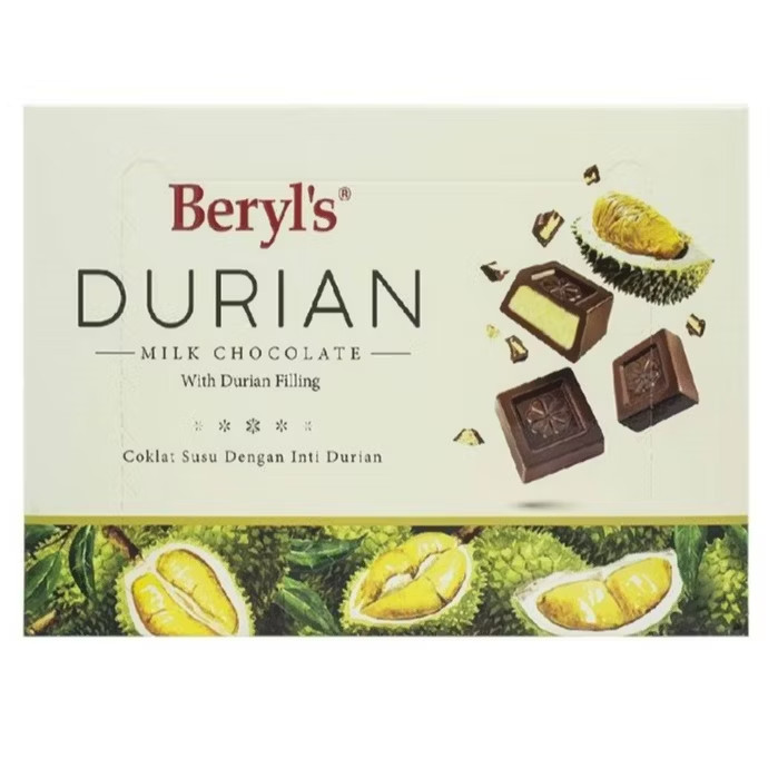 Beryl’s Tiramisu Durian Almond White Chocolate Confectionery (150g)Free Shipping