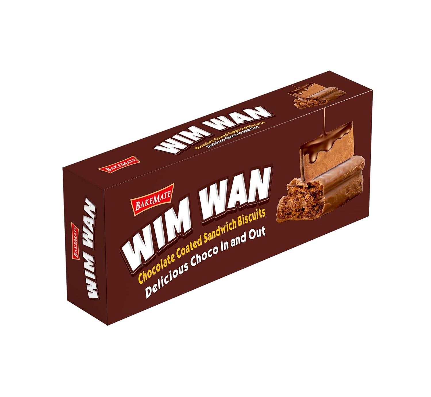 BAKEMATE WIM WAN CHOCOLATE SANDWICH BISCUITS 150g