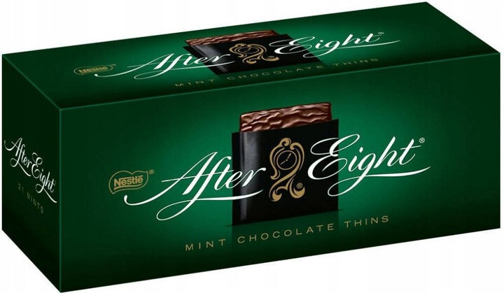 Nestle AFTER EIGHT Chocolate Pralines Mint Flavour Box 200g / 7oz