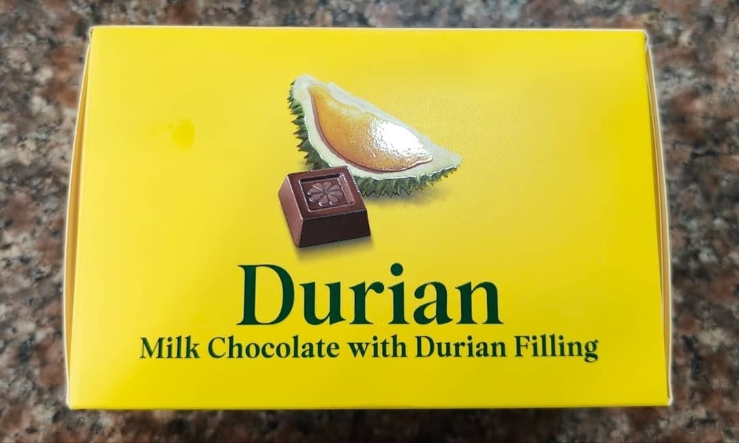 Beryl’s Durian Milk Chocolate With Filling 4 Pack 60g Fruit Candy Sweets Snack