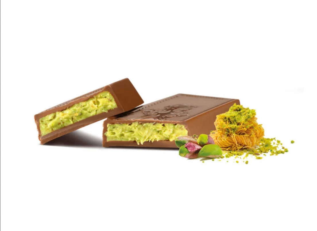 Dubai Chocolate Bar with Pistachio, Viral Milk Chocolate, NEW, Mini 1.05 oz/ea