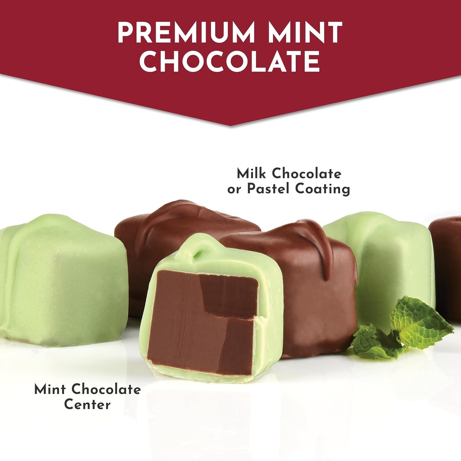Indulgent 11.5 oz Milk Chocolate Mint Meltaways – Perfect Gift for All Occasions