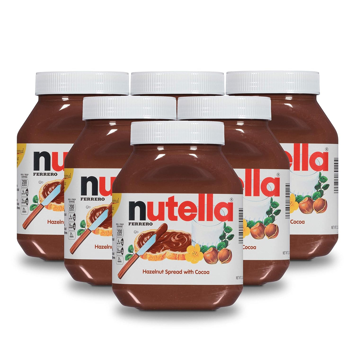 Chocolate Hazelnut Spread, 35.2 Ounce, Pack of 6