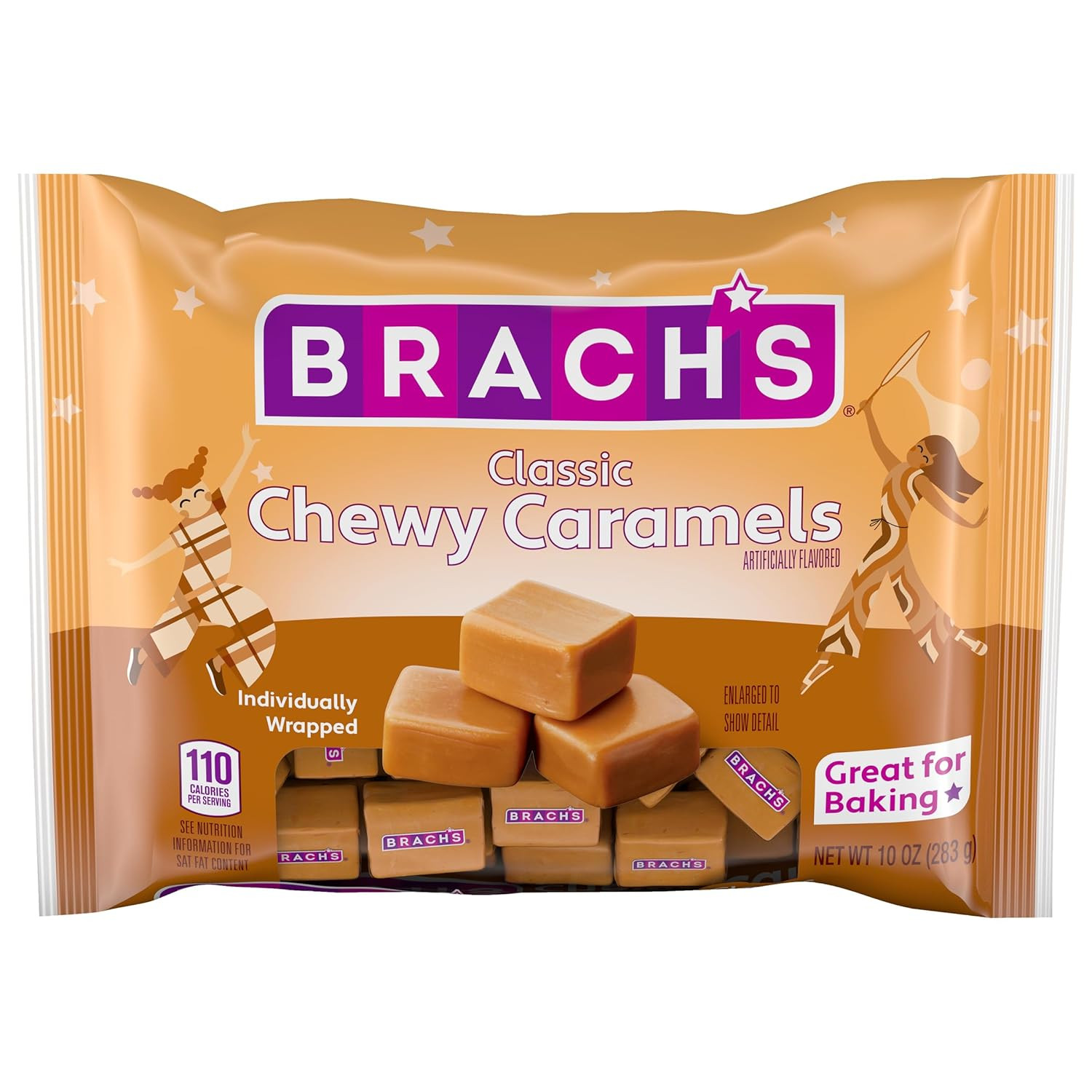 Classic Chewy Caramels, Baking Caramels,10 Ounce Bag