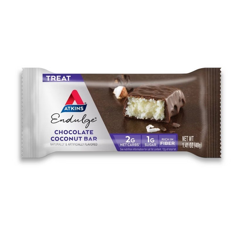 Endulge Chocolate Coconut Bar – 10pk: Certified Gluten-Free, 14.1oz Net Weight