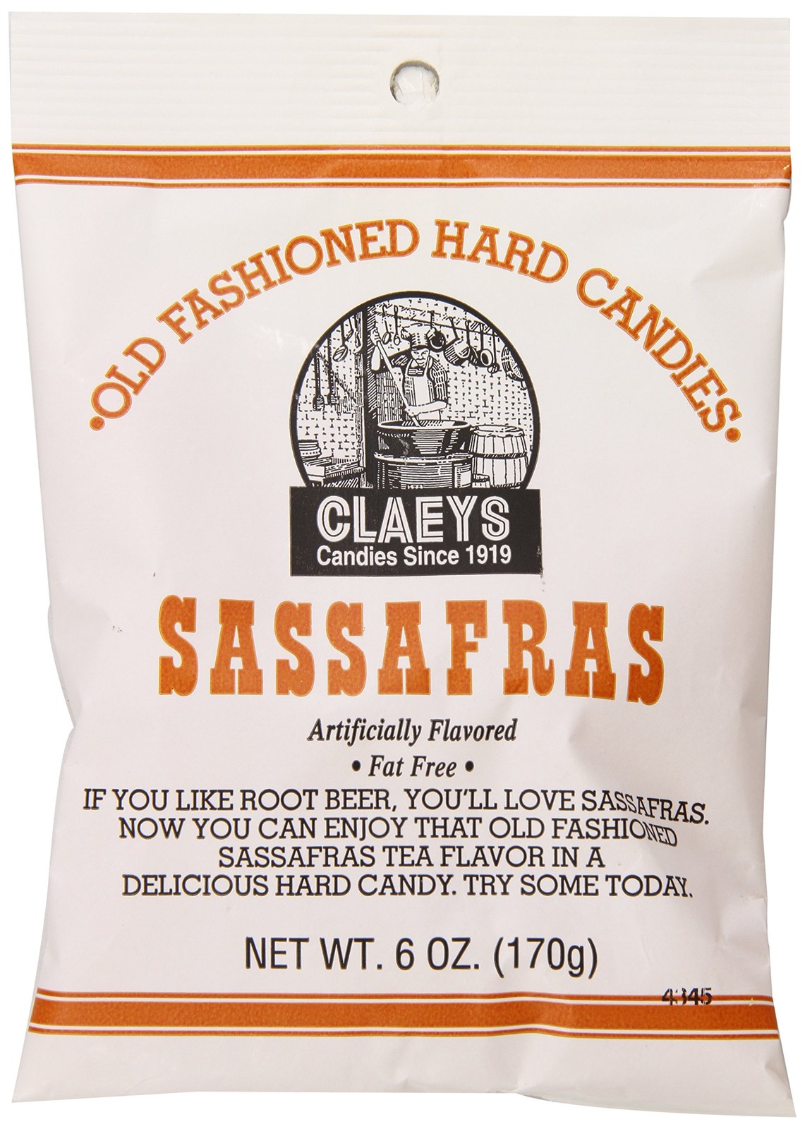 Claey’s Sassafras Drops, 6-Ounce Packages (Pack of 12)