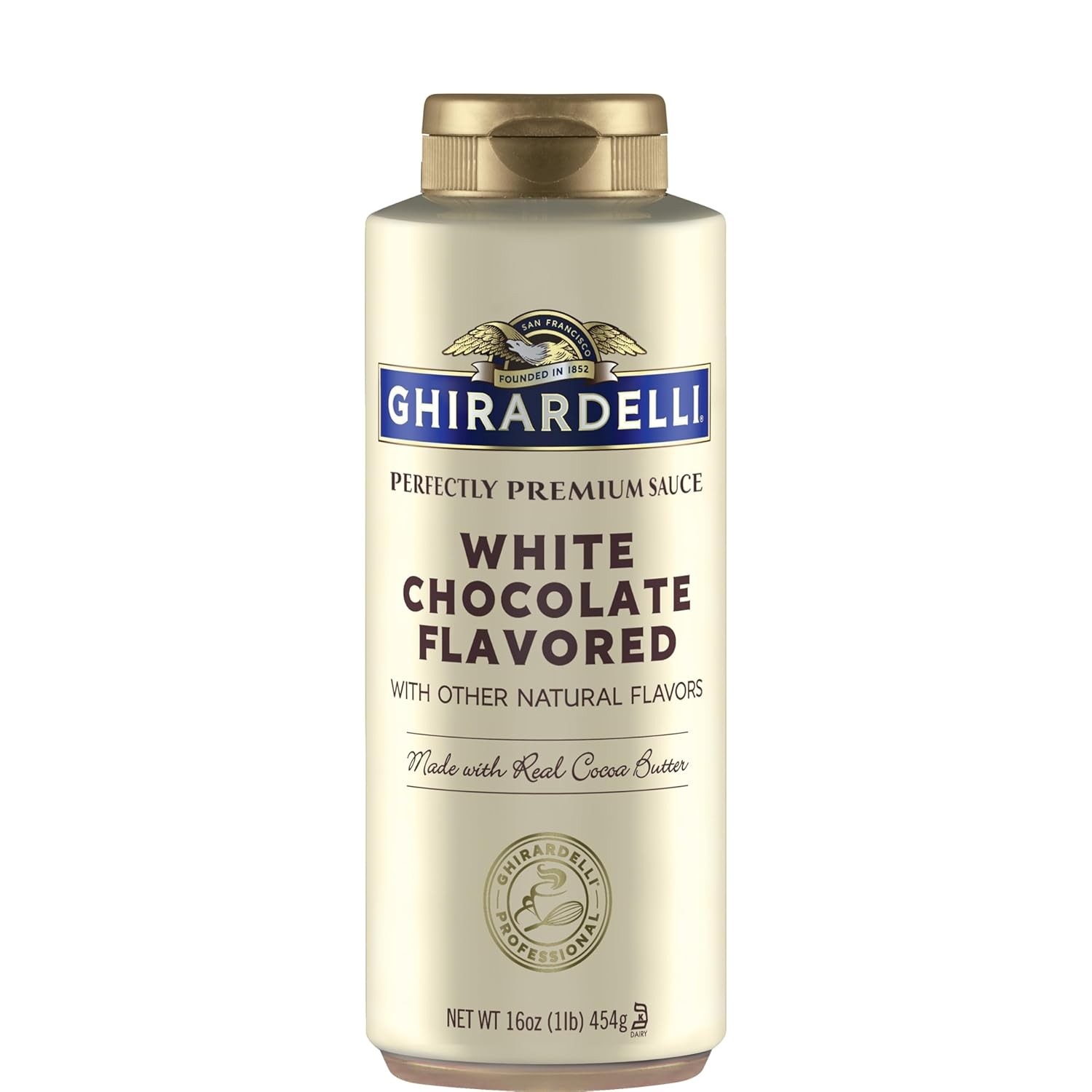 Ghirardelli premium sauce chocolate net wt 5lb 7.3oz