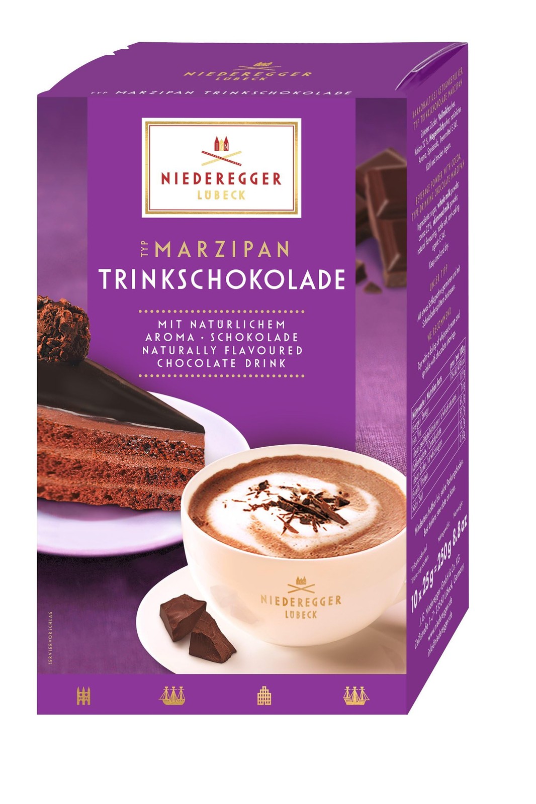 Marzipan Drinking Chocolate 250g Sweet Beverage Mix