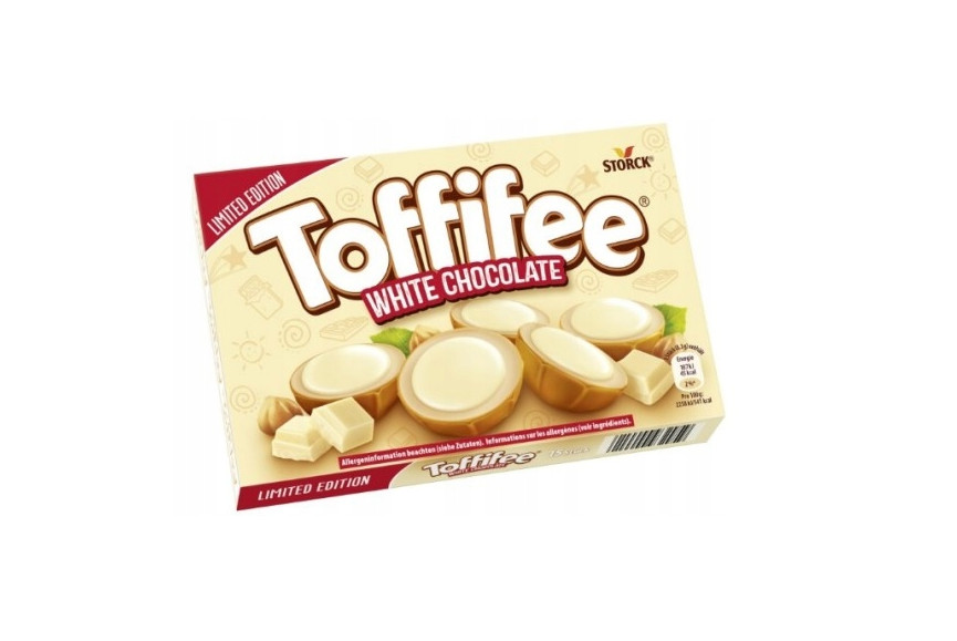 STORCK – TOFFIFEE WHITE CHOCOLATE – LIMITED EDITION – 125G – HAZELNUT CARAMEL