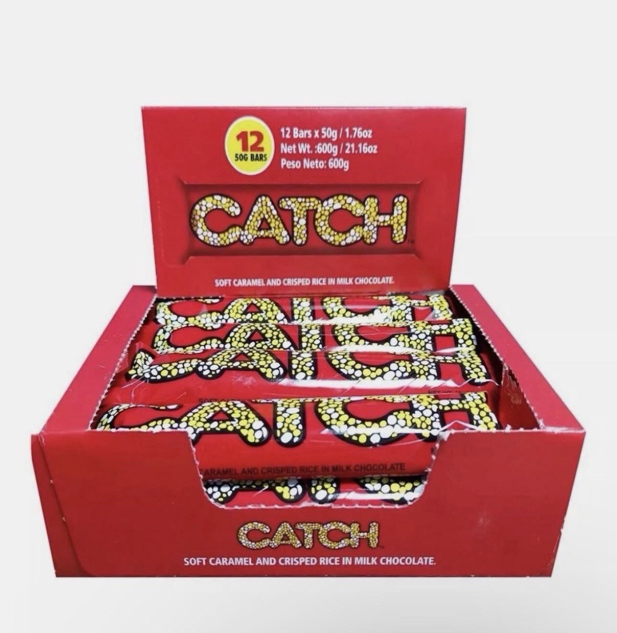 Catch Chocolate Bar (12 Bars x 1.76 oz) – Tariffs are paid by us for US