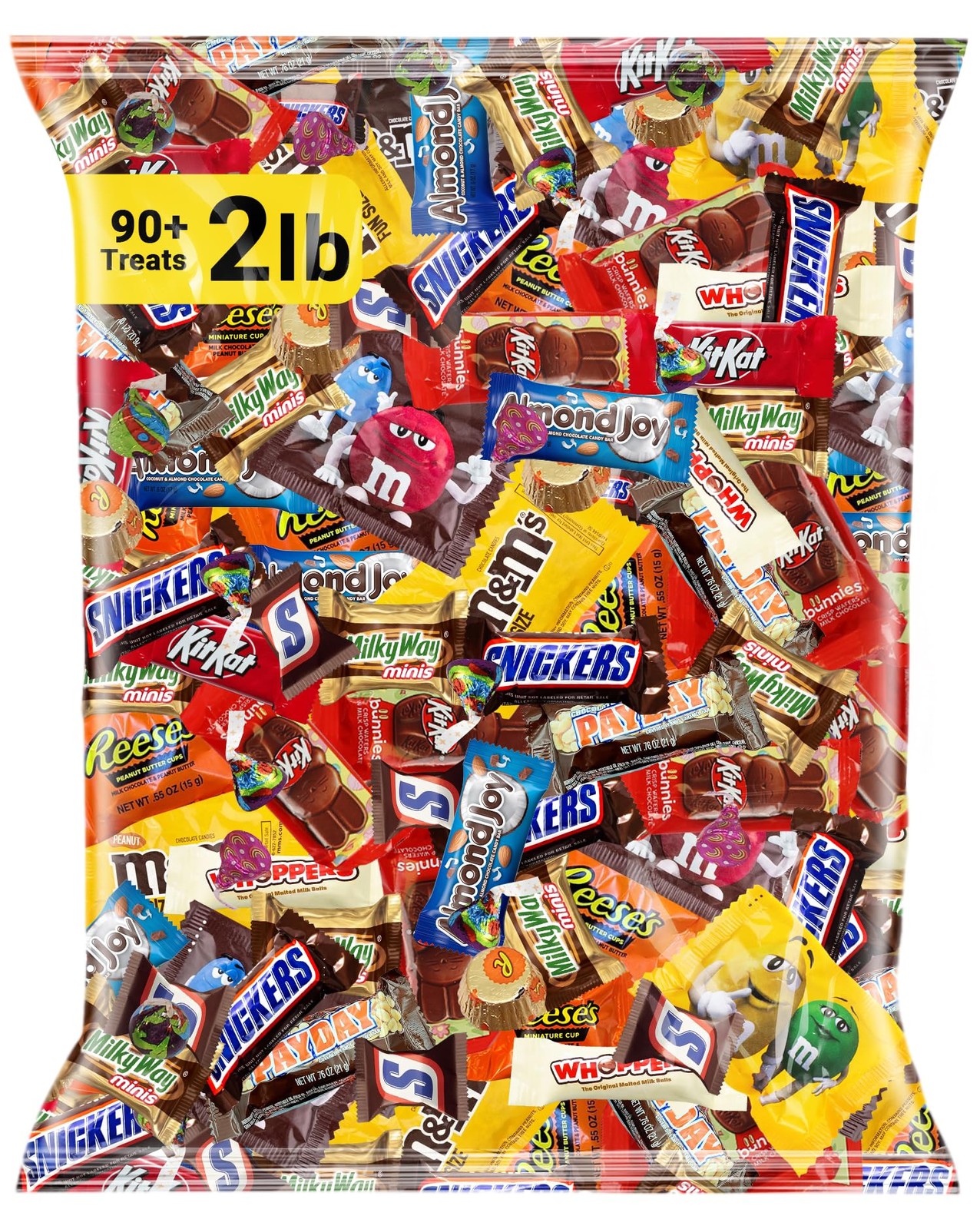 Assorted Chocolate Candy Variety Pack – 2 Lb Bulk Easter Candies Chocolate Mix –