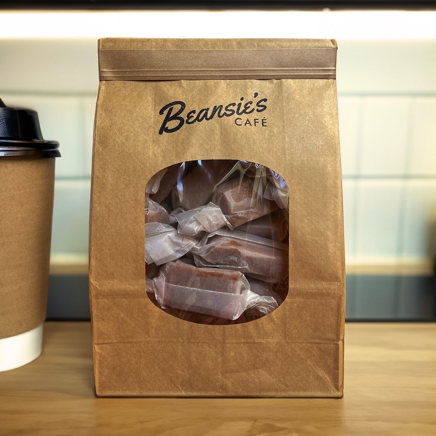 Brown Sugar Caramels – 1 lb bag – Gourmet Candies