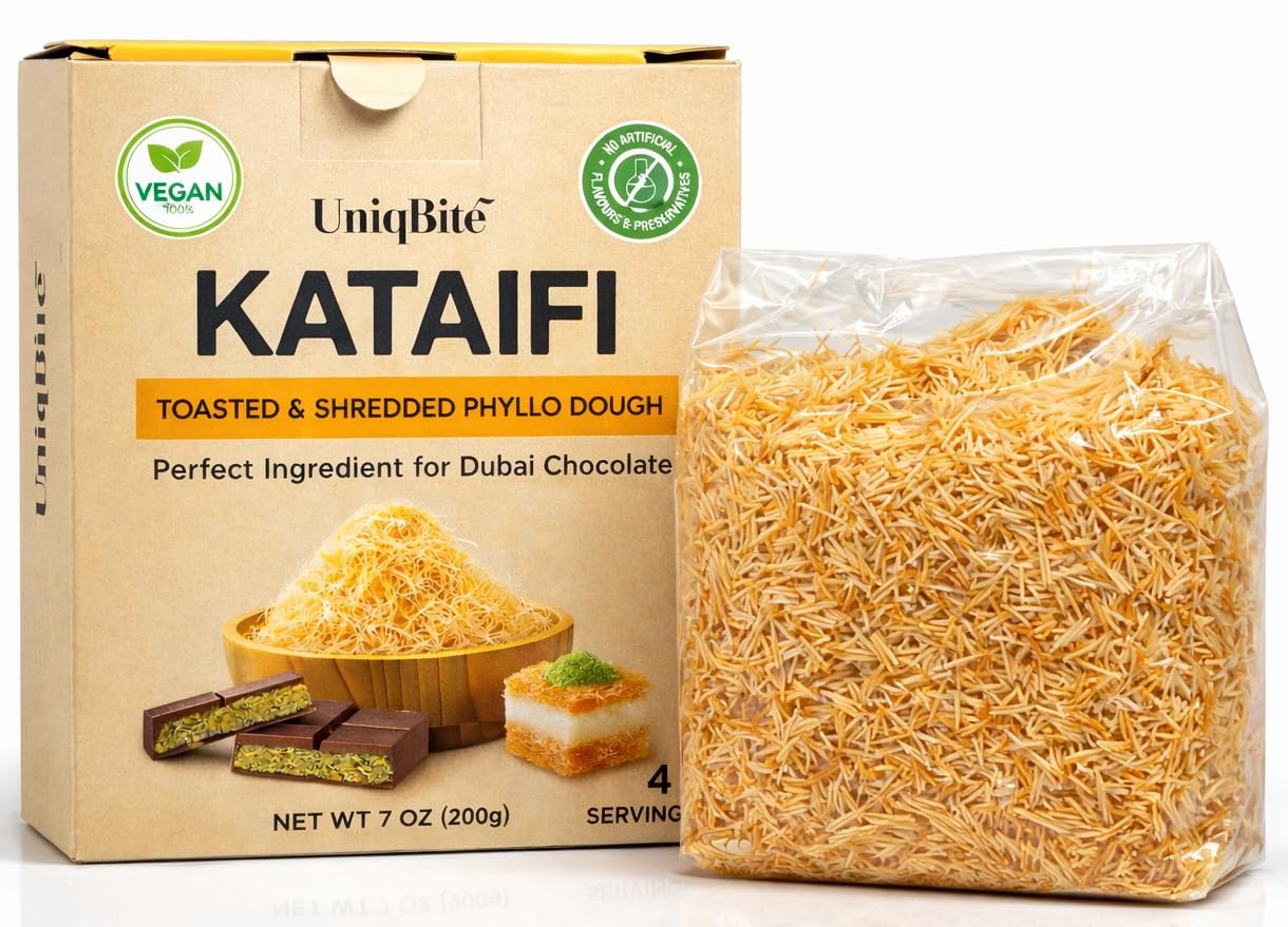 TOASTED KATAIFI PASTRY SHREDDED PHYLLO Crispy Fine Dough Baking Fillings Dessert