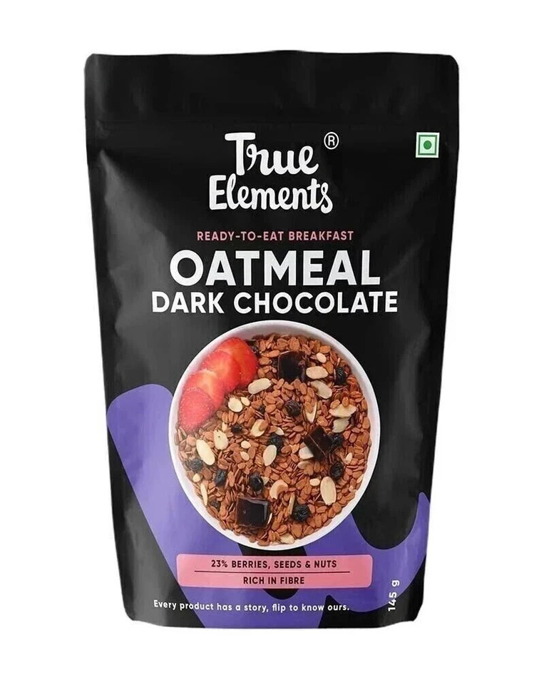 True Elements Chocolate Oatmeal 145g Free Shipping World wide