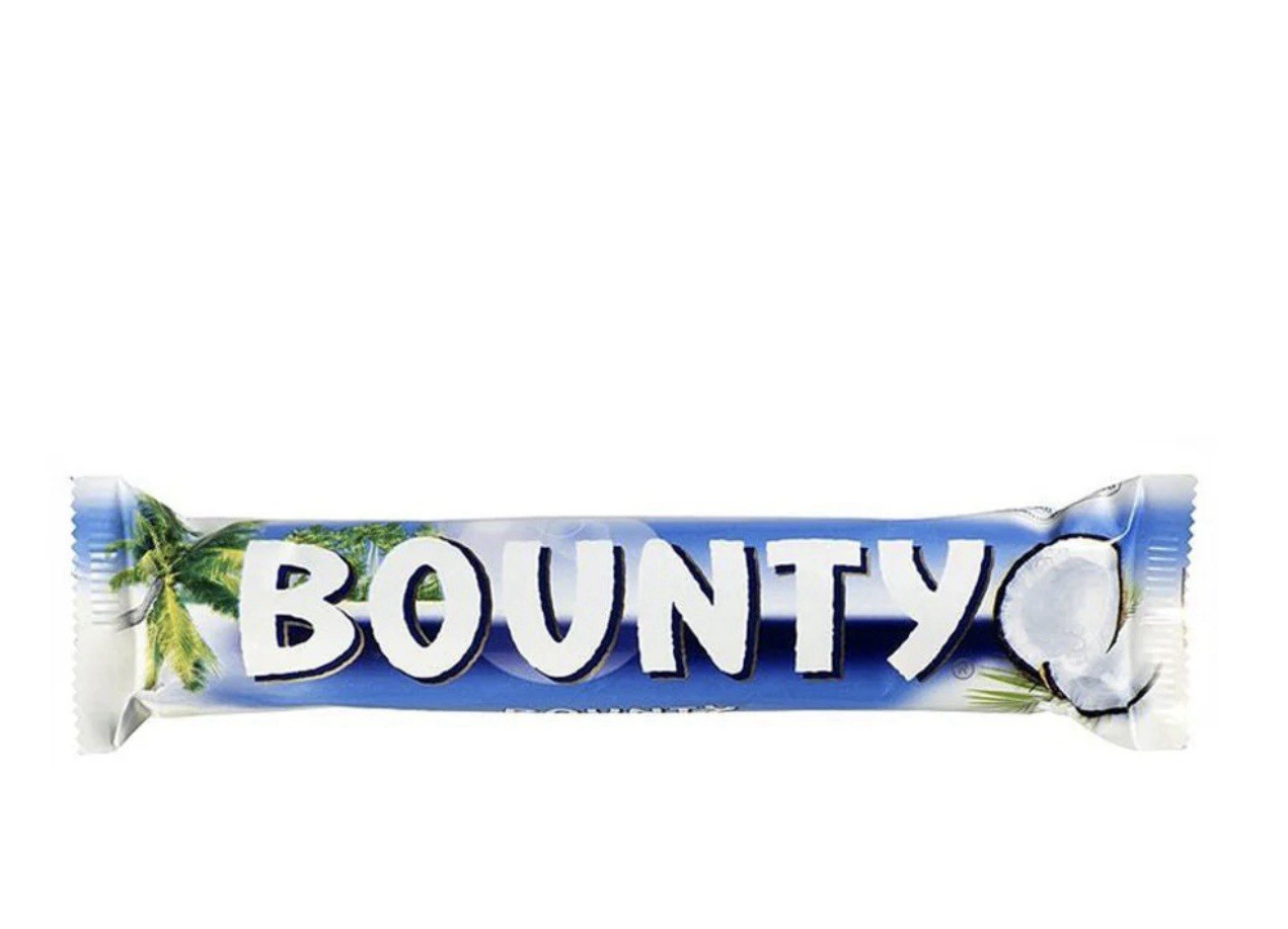 Bounty, Milk Chocolate Coconut Bar, 2oz (PACK OF 6)