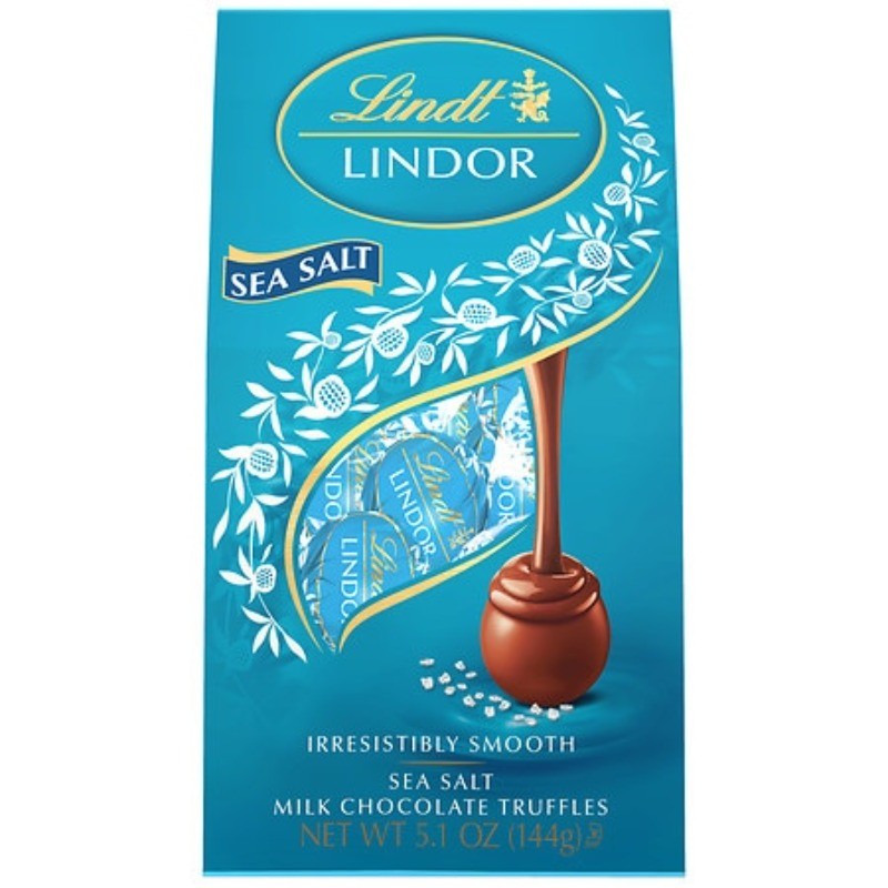 Lindor Sea Salt Truffles Bag 5.1 oz
