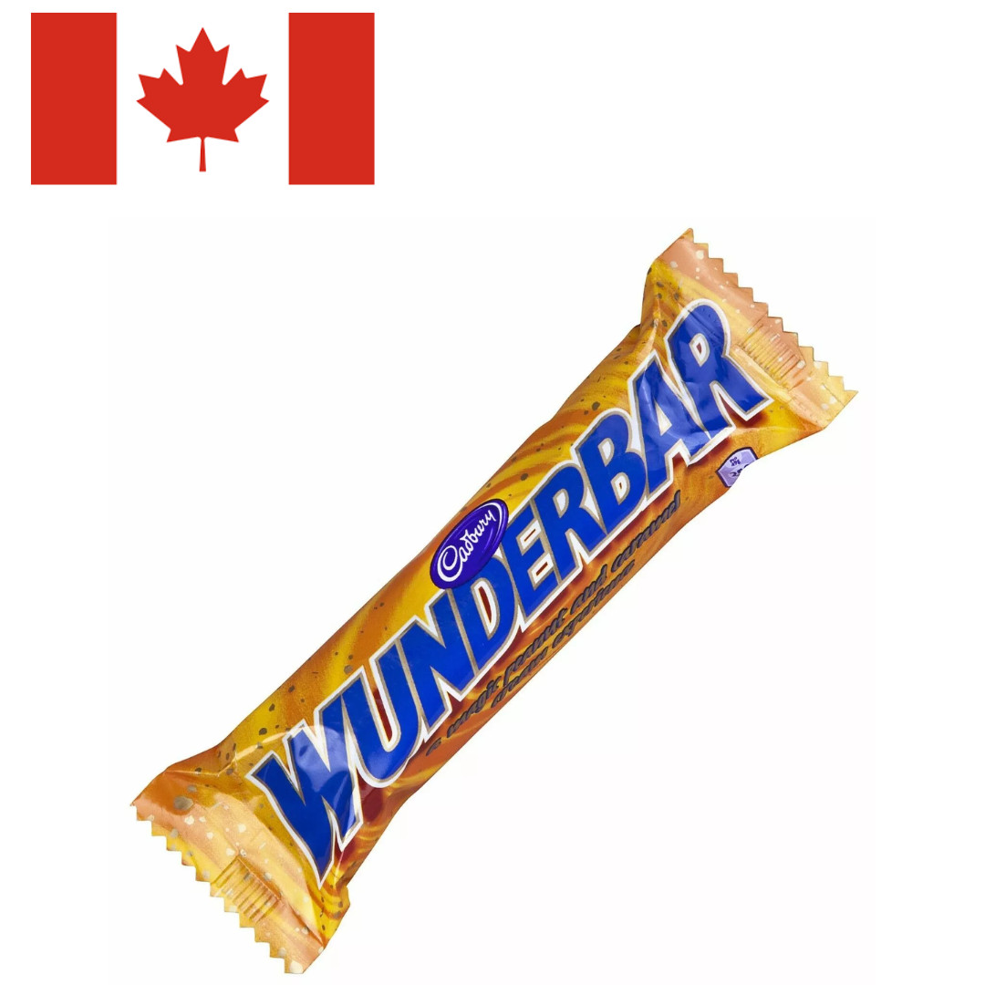 10 CADBURY WUNDERBAR Chocolate Bars Full Size 58g Each- Canada FRESH & DELICIOUS