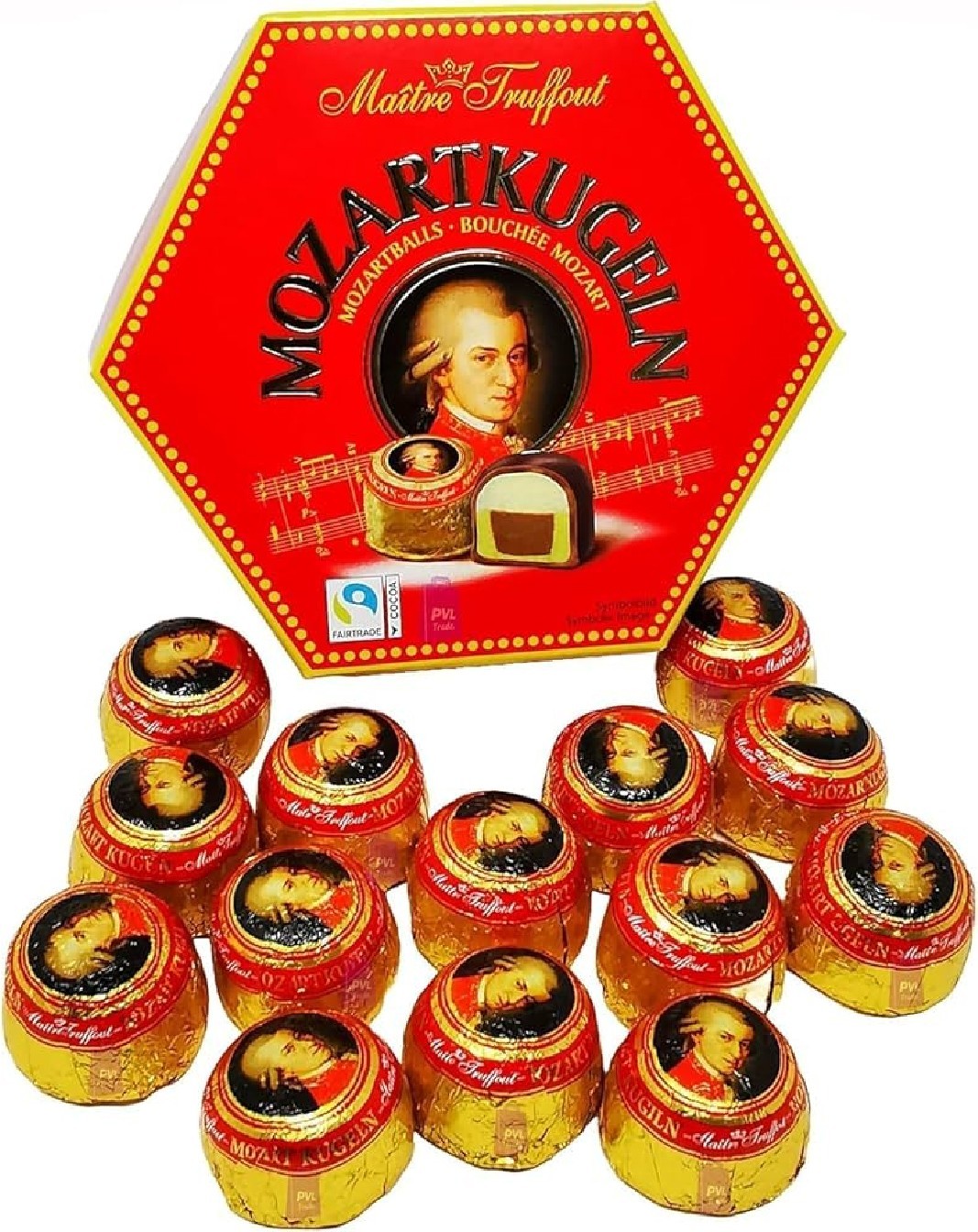 Mozart Kugeln 300G/10.5oz Marzipan Balls Pralines Premium Austrian Candy