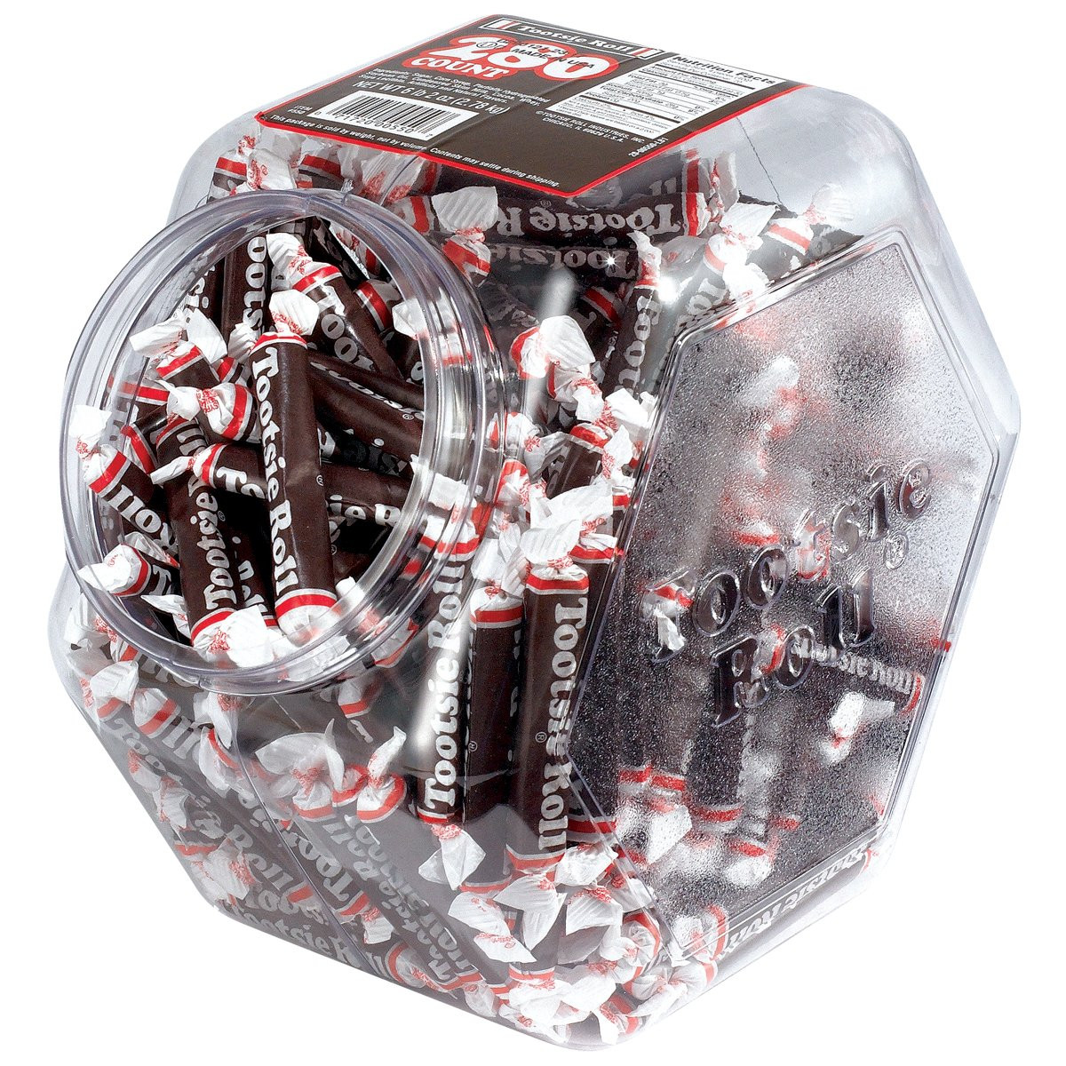 280-Count Tub – Resealable Plastic Jar of Individually Wrapped Treat Size s – 98