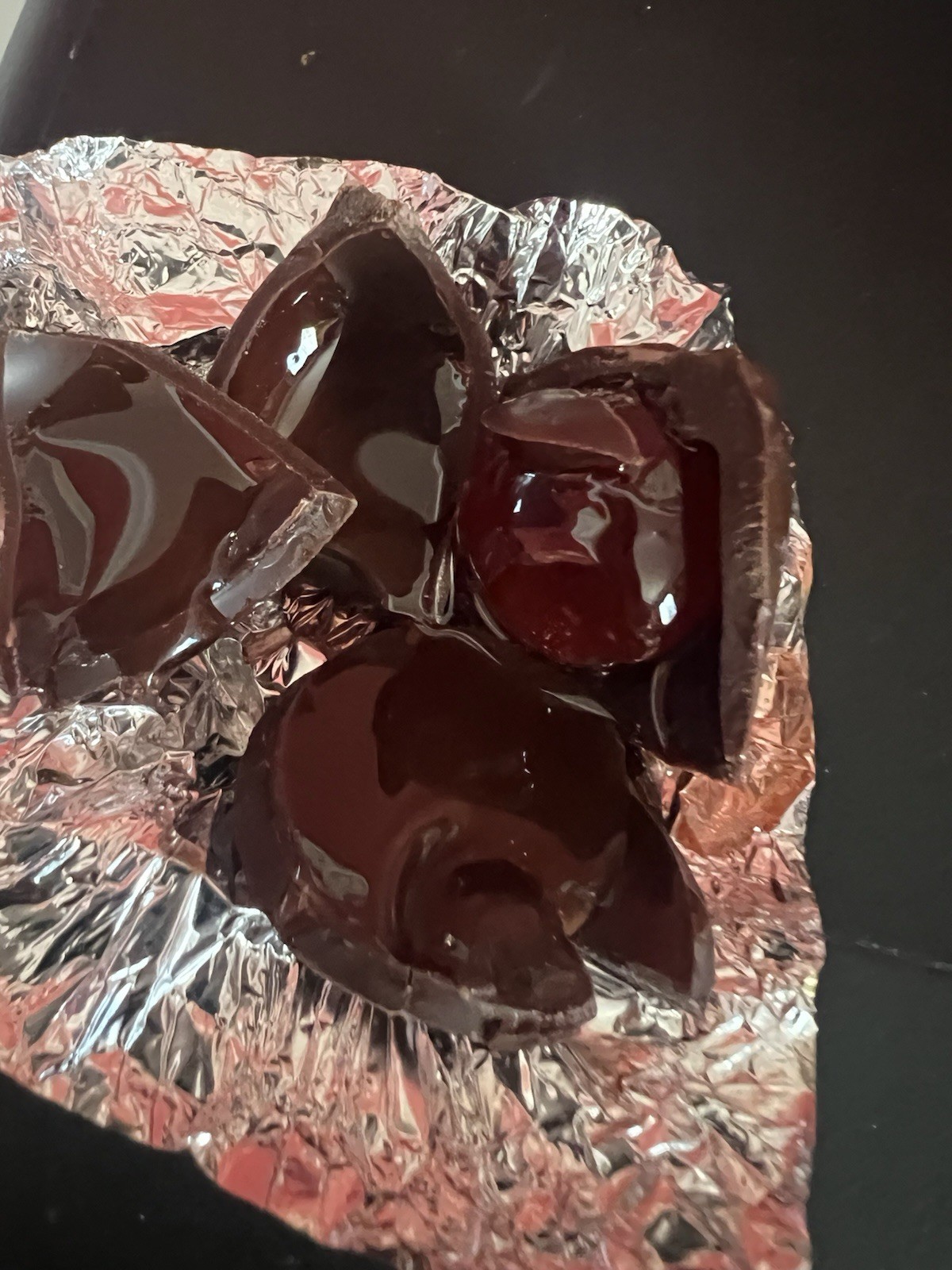 Gourmet Dark Chocolate Cordial Cherries Candy 8 oz Bag Made In USA
