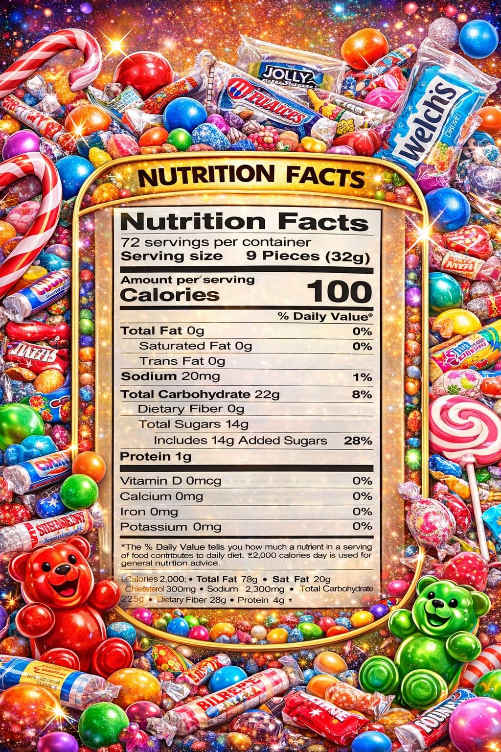Ultimate Assorted Candy Mix 2 LB Bulk – Individually Wrapped Candy Variety Pa…
