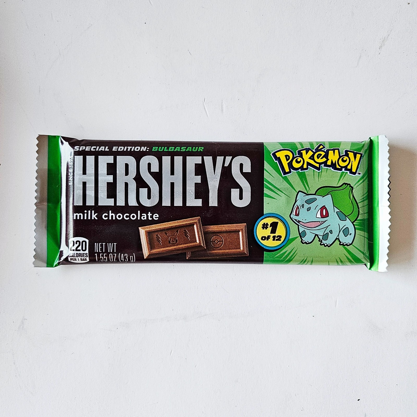 HERSHEY’S POKEMON COLLAB CANDY BAR CATCH EM ALL CHOOSE YOUR CHARACTER NEW!