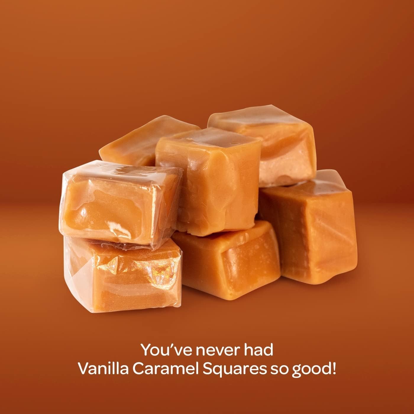 Individually Wrapped Vanilla Caramels – Bulk 5 lb Pack for Treats and Gifts
