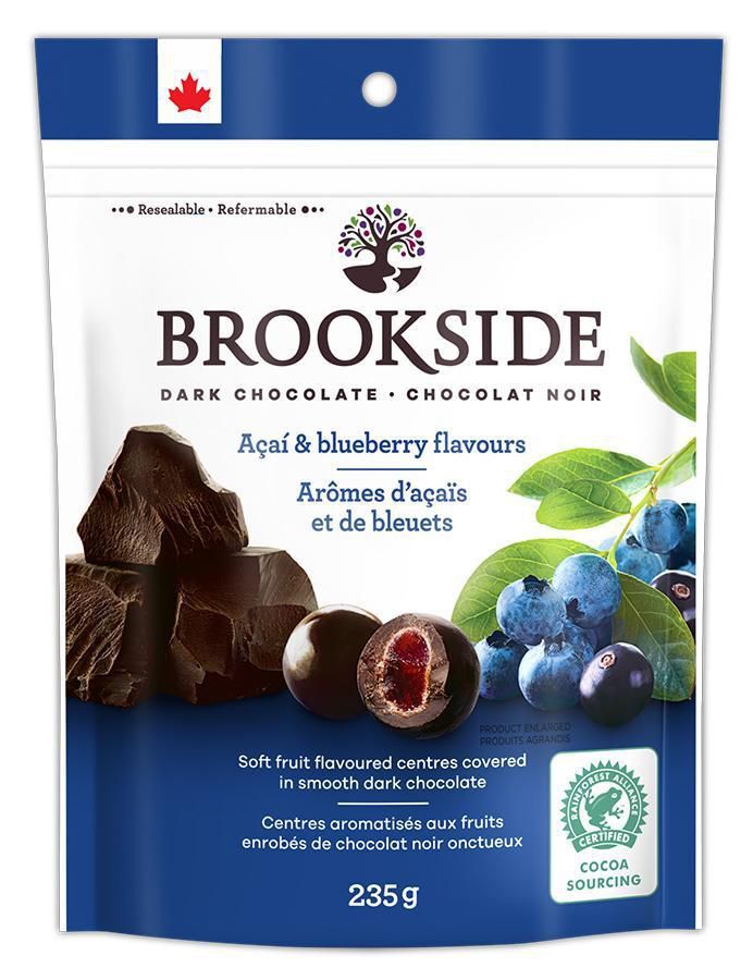 2 X Brookside Acai & Blueberry Dark Chocolate Balls 235g Each -Free Shipping