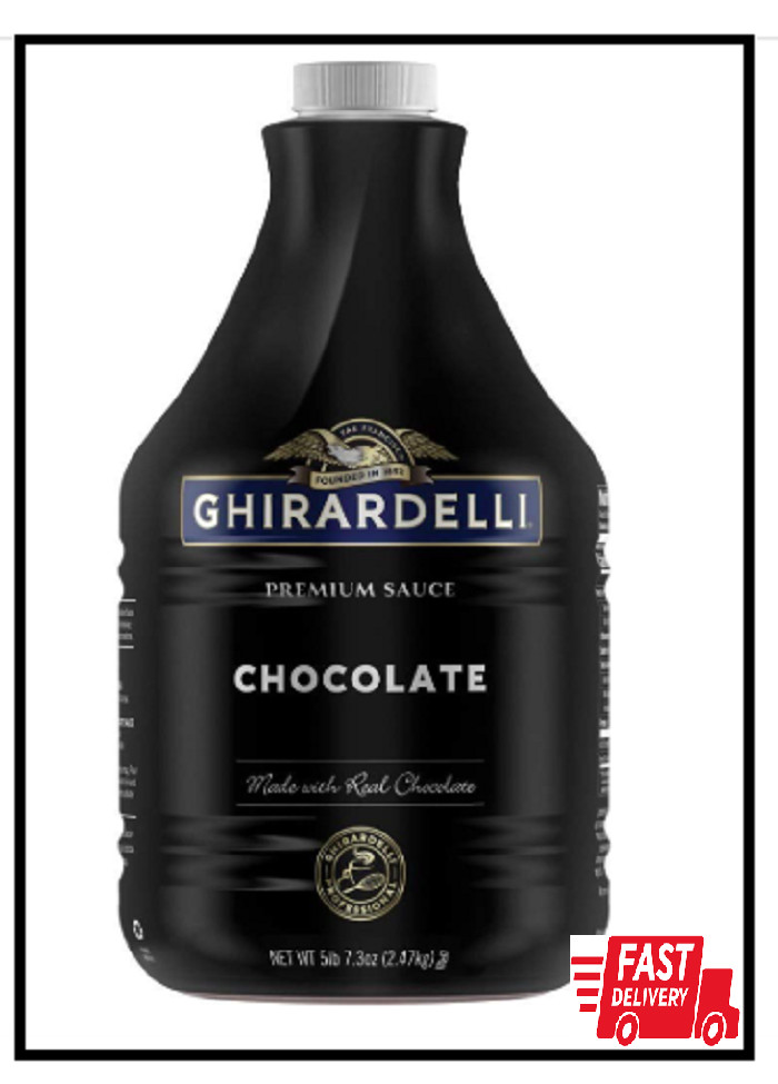 Ghirardelli Premium Sauce Chocolate Made w/ Real Chocolate, 5lb