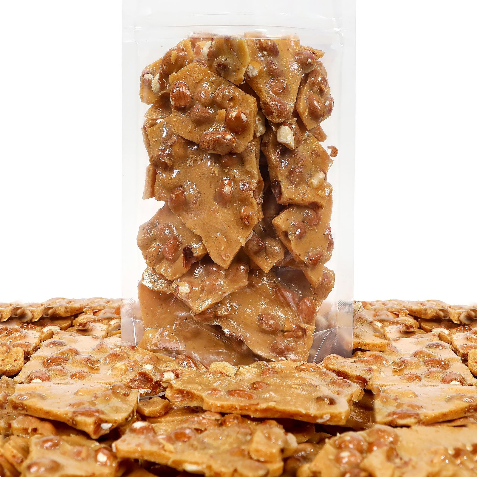 Home Style Peanut Brittle Candy by Smarty Stop (1 Pound 1 (Pack of 1)