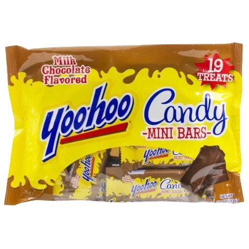 Yoo-Hoo Milk Chocolate Flavored Candy Mini Bars 19 Treats (10 oz, 283g), Palmer
