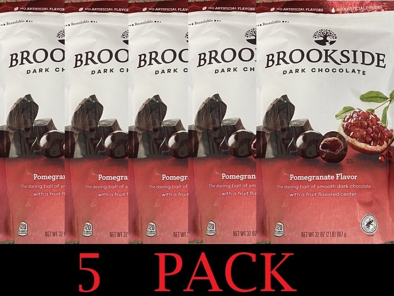 5x Brookside Dark Chocolate Pomegranate Candy 32 Oz Bag – FREE SHIP – 5 PACK