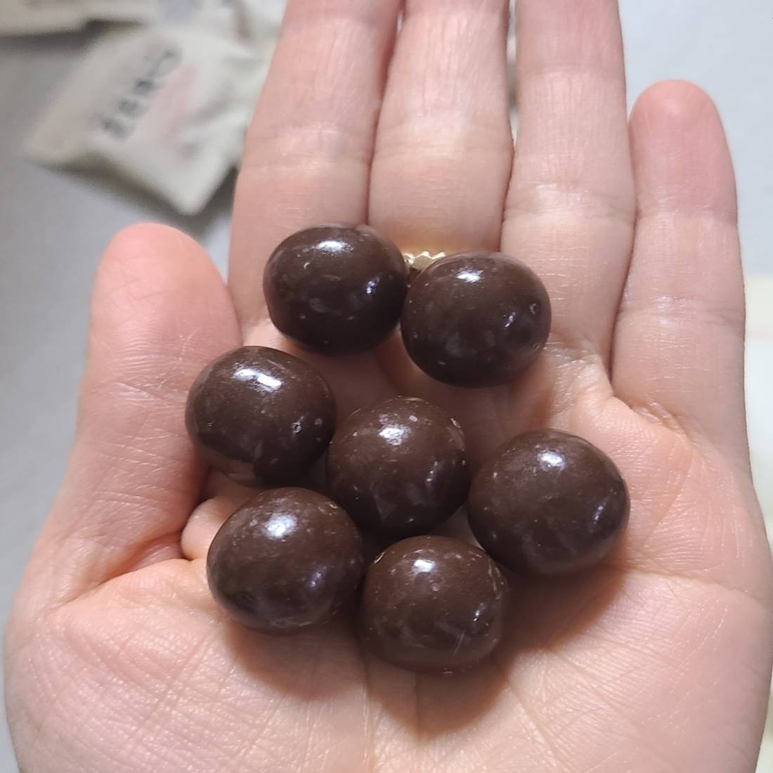 10X Lotte Zero Sugar Free Crunch Chocolate Ball mini 10p 140g Korean Snack